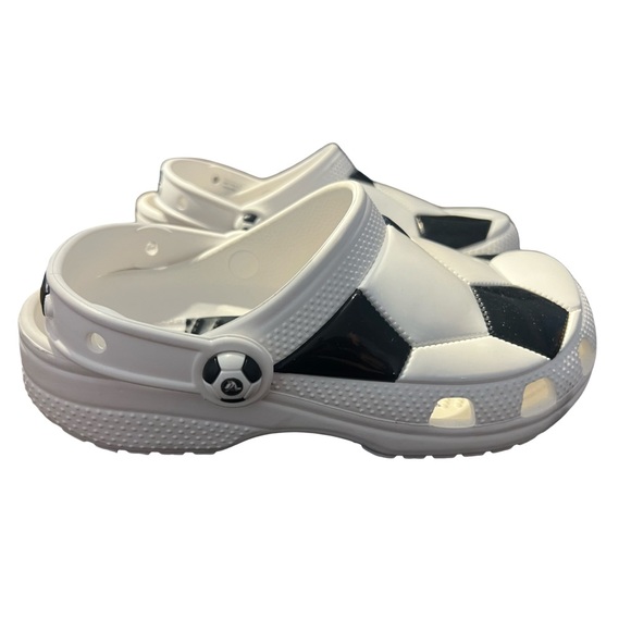 Crocs Soccer Ball Pattern size junior 2 - Picture 2 of 4